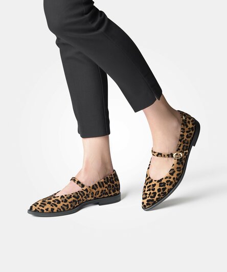 Loafers for women with leopard pattern - Paul Green